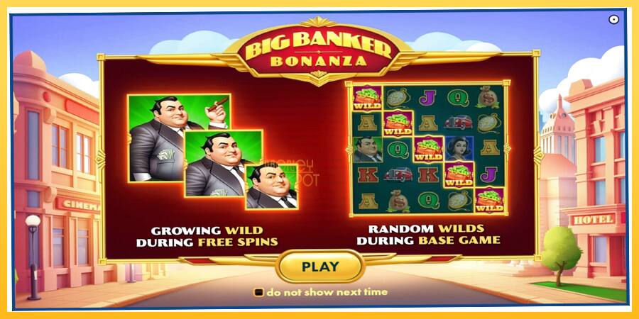 Игровой аппарат Big Banker Bonanza - игра на реальные деньги, картинка 1