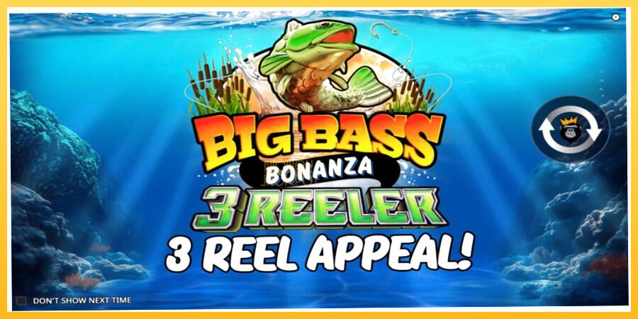 Игровой аппарат Big Bass Bonanza 3 Reeler - игра на реальные деньги, картинка 1