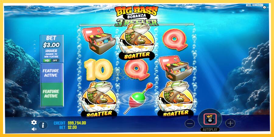 Игровой аппарат Big Bass Bonanza 3 Reeler - игра на реальные деньги, картинка 3