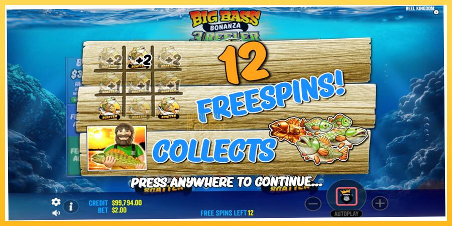 Игровой аппарат Big Bass Bonanza 3 Reeler - игра на реальные деньги, картинка 4