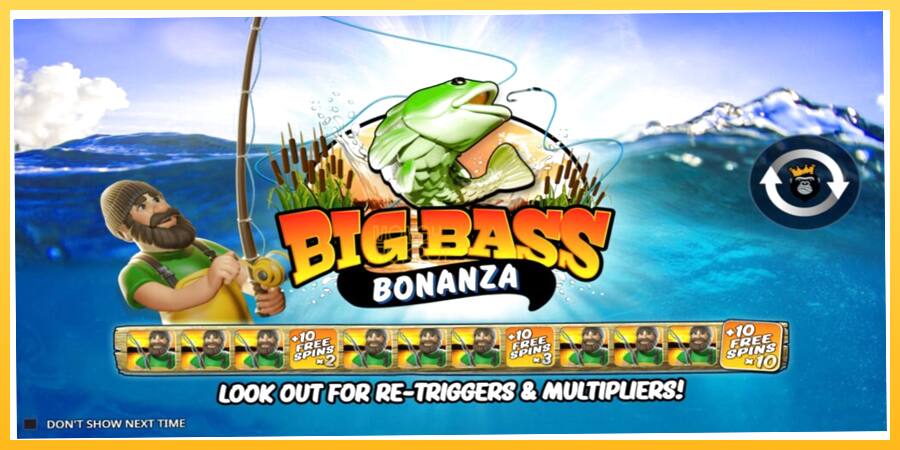 Игровой аппарат Big Bass Bonanza - игра на реальные деньги, картинка 1