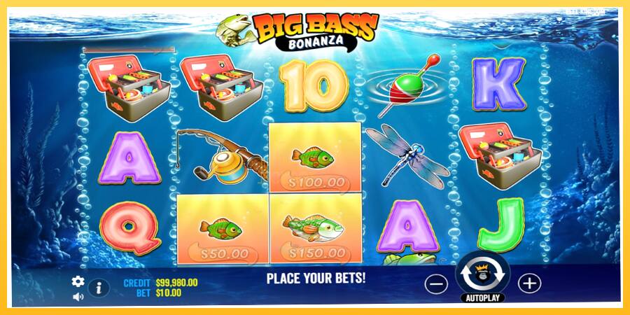 Игровой аппарат Big Bass Bonanza - игра на реальные деньги, картинка 2