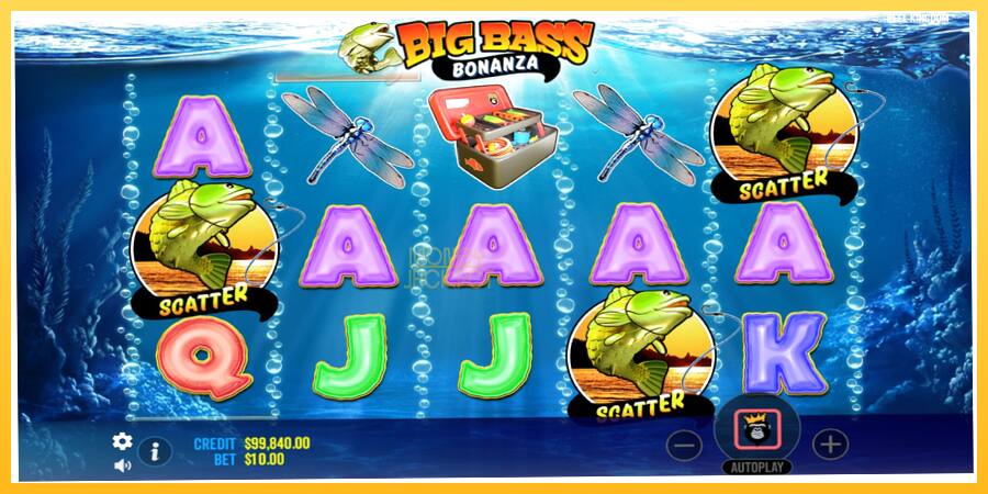 Игровой аппарат Big Bass Bonanza - игра на реальные деньги, картинка 3