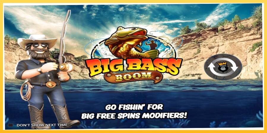 Игровой аппарат Big Bass Boom - игра на реальные деньги, картинка 1