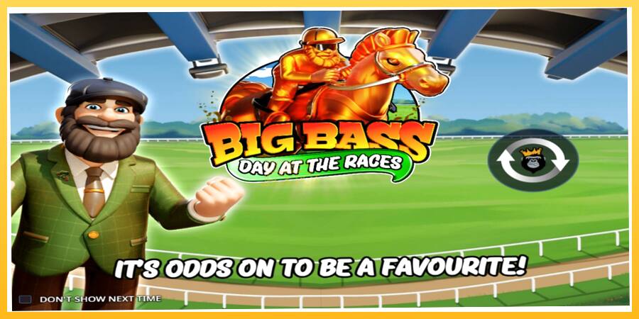 Игровой аппарат Big Bass Day at Races - игра на реальные деньги, картинка 1