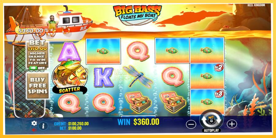 Игровой аппарат Big Bass Floats My Boat - игра на реальные деньги, картинка 3