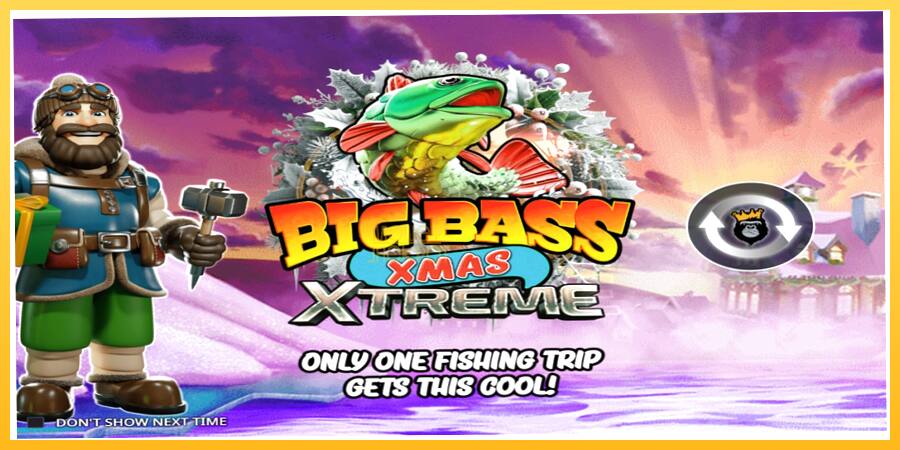 Игровой аппарат Big Bass Xmas Xtreme - игра на реальные деньги, картинка 1