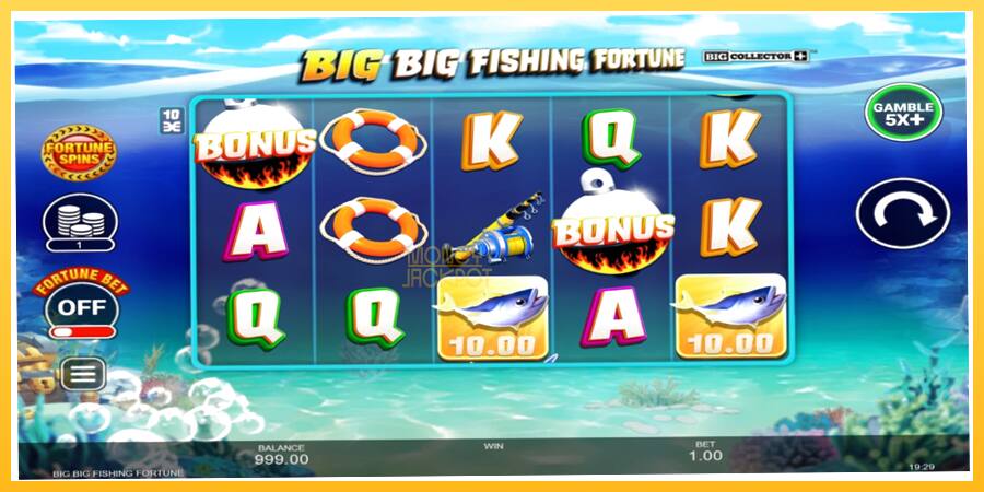 Игровой аппарат Big Big Fishing Fortune - игра на реальные деньги, картинка 2