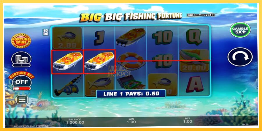 Игровой аппарат Big Big Fishing Fortune - игра на реальные деньги, картинка 3