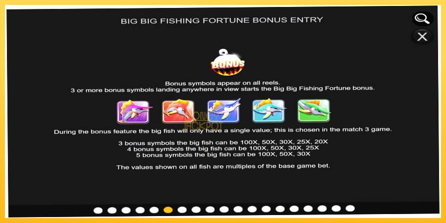 Игровой аппарат Big Big Fishing Fortune - игра на реальные деньги, картинка 6