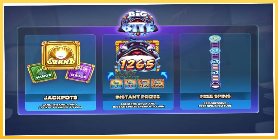 Игровой аппарат Big Bite - игра на реальные деньги, картинка 1