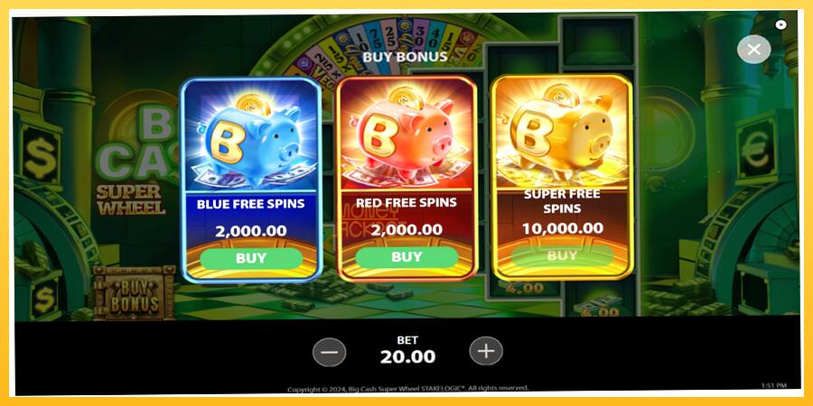 Игровой аппарат Big Cash Super Wheel - игра на реальные деньги, картинка 4