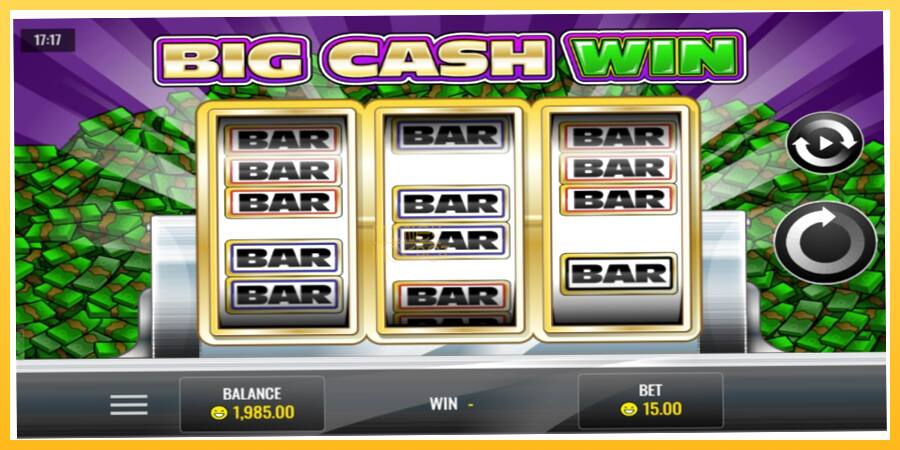 Игровой аппарат Big Cash Win - игра на реальные деньги, картинка 1