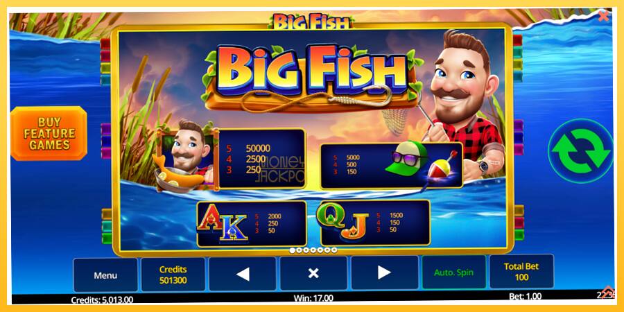 Игровой аппарат Big Fish - игра на реальные деньги, картинка 5