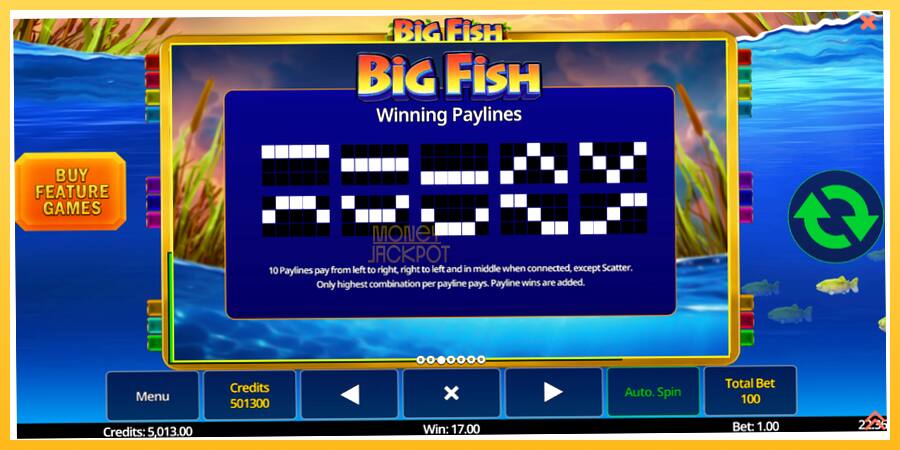 Игровой аппарат Big Fish - игра на реальные деньги, картинка 6