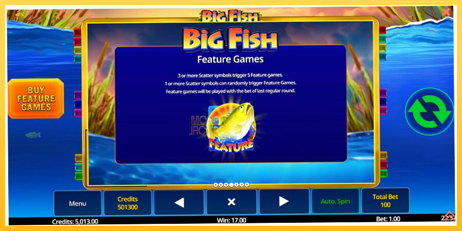 Игровой аппарат Big Fish - игра на реальные деньги, картинка 7