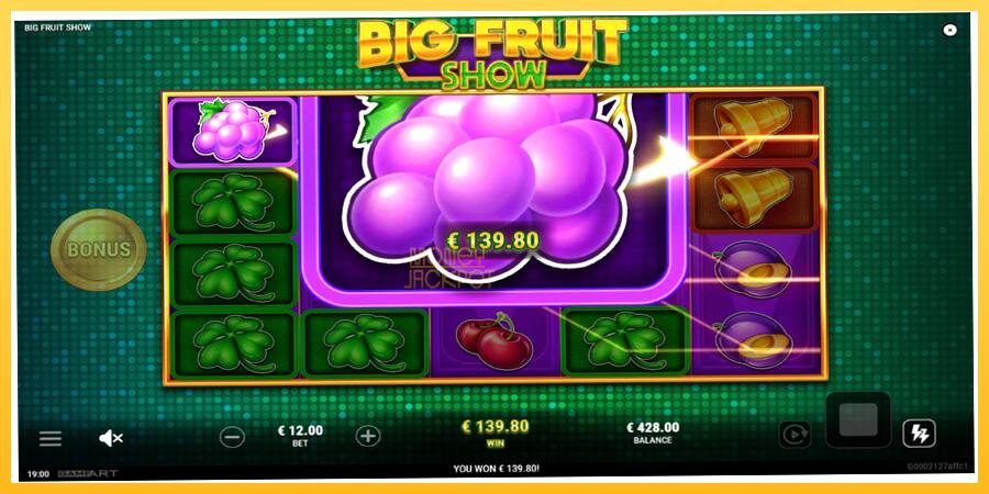 Игровой аппарат Big Fruit Show - игра на реальные деньги, картинка 3