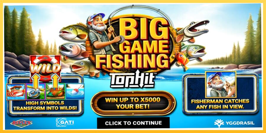 Игровой аппарат Big Game Fishing - игра на реальные деньги, картинка 1