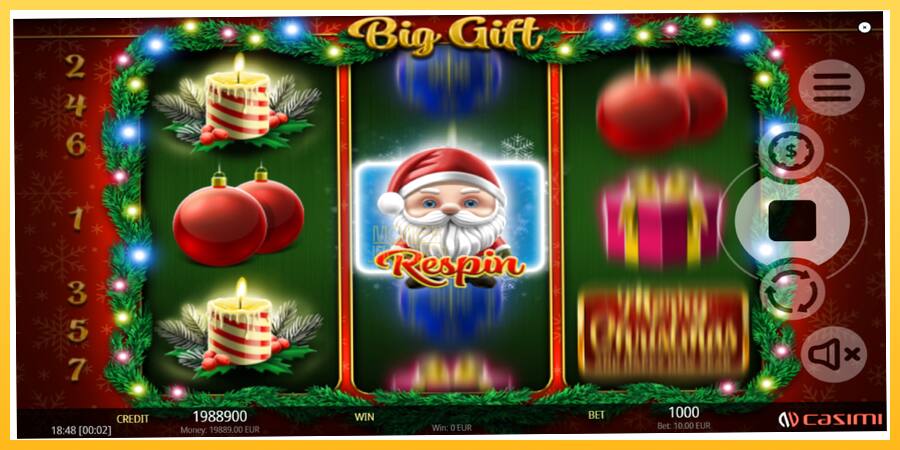 Игровой аппарат Big Gift - игра на реальные деньги, картинка 2