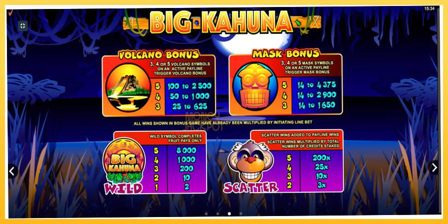 Игровой аппарат Big Kahuna - игра на реальные деньги, картинка 6