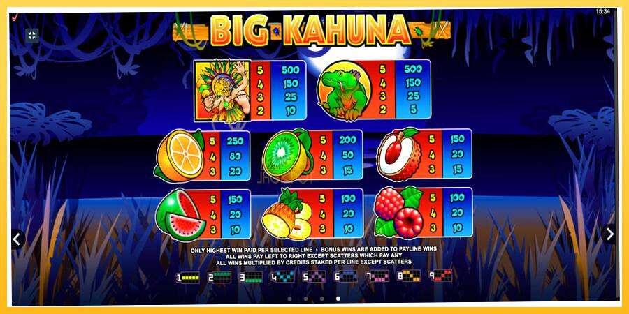 Игровой аппарат Big Kahuna - игра на реальные деньги, картинка 7