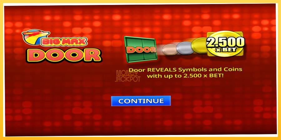 Игровой аппарат Big Max Door - игра на реальные деньги, картинка 1