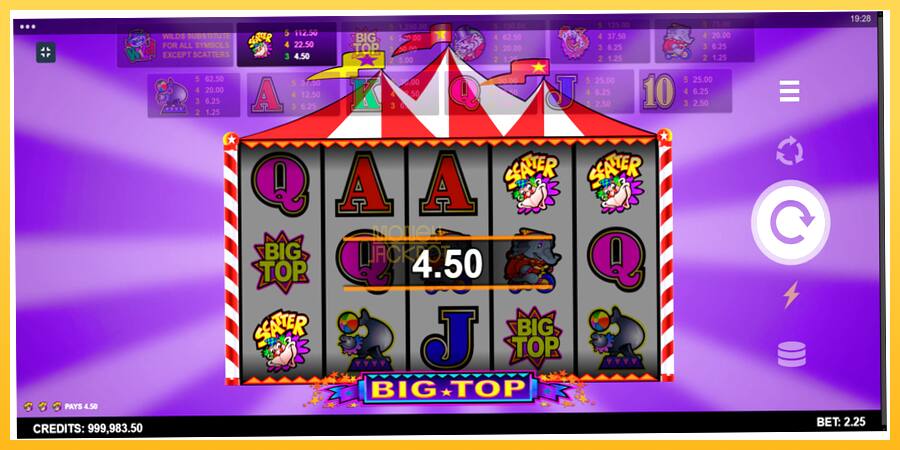 Игровой аппарат Big Top - игра на реальные деньги, картинка 3