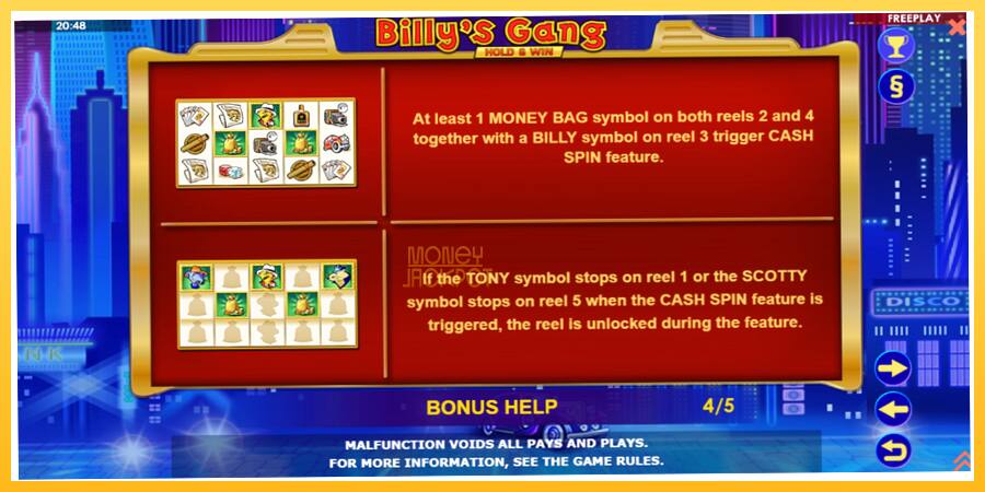 Игровой аппарат Billys Gang - игра на реальные деньги, картинка 7