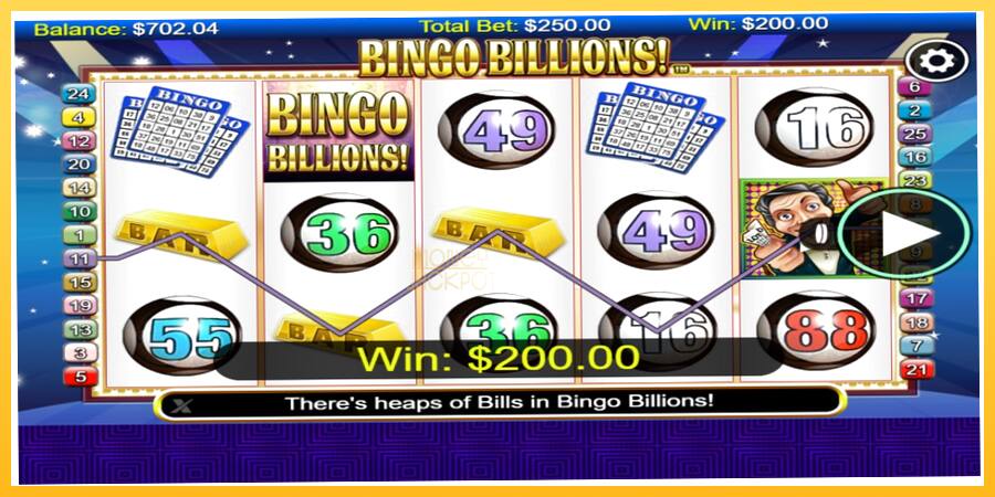 Игровой аппарат Bingo Billions - игра на реальные деньги, картинка 4