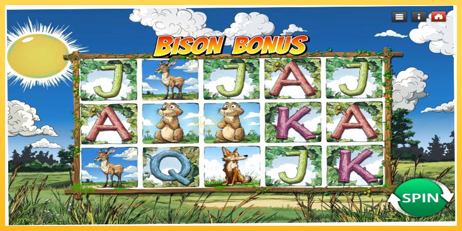 Игровой аппарат Bison Bonus - игра на реальные деньги, картинка 1