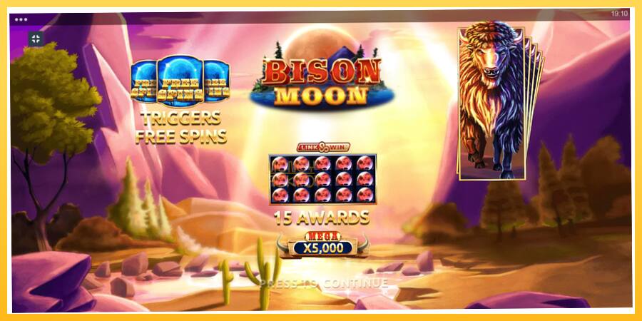 Игровой аппарат Bison Moon Megaways - игра на реальные деньги, картинка 1