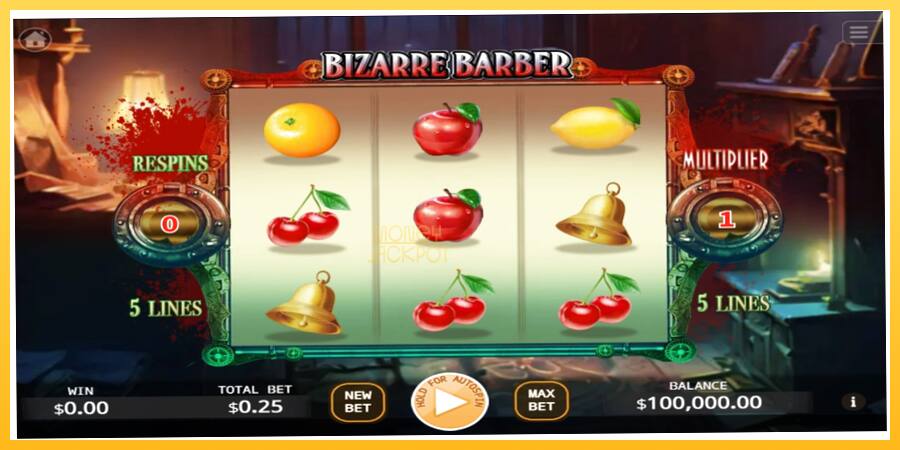 Игровой аппарат Bizarre Barber - игра на реальные деньги, картинка 1