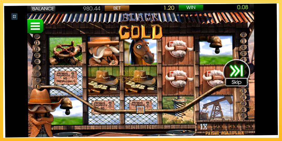 Игровой аппарат Black Gold - игра на реальные деньги, картинка 4