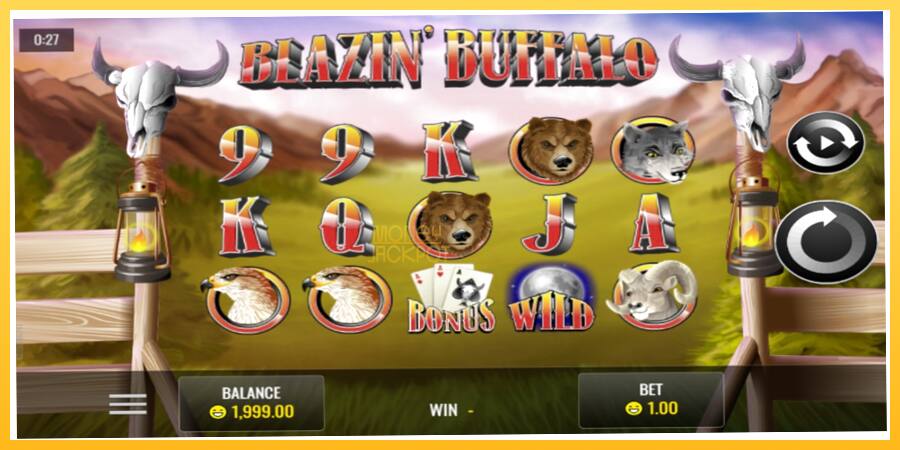 Игровой аппарат Blazin’ Buffalo - игра на реальные деньги, картинка 1