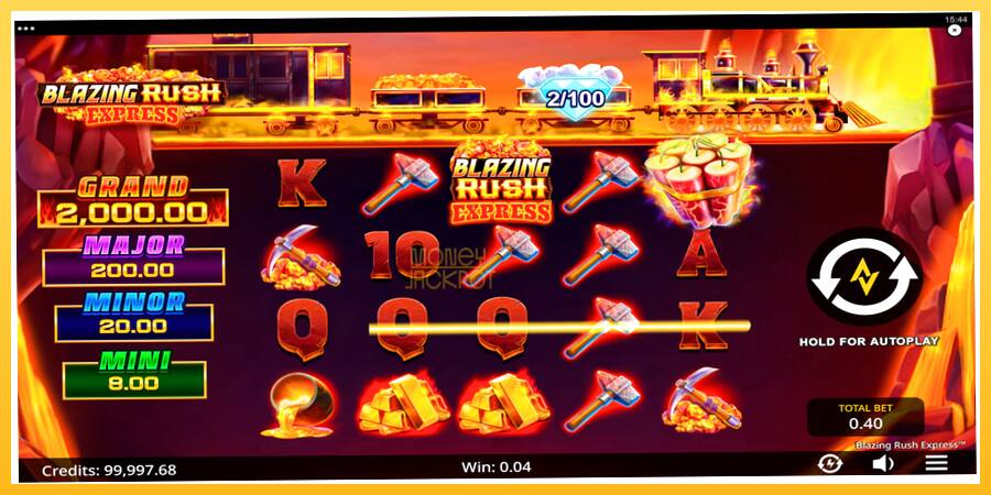 Игровой аппарат Blazing Rush Express - игра на реальные деньги, картинка 4