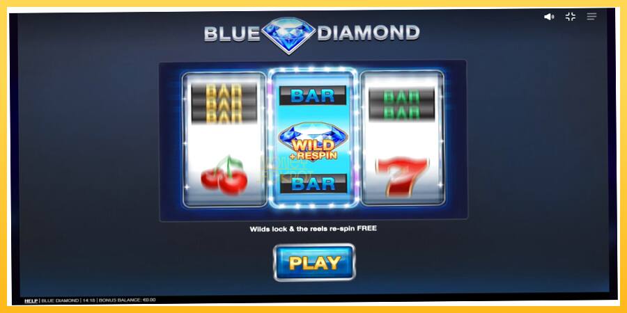 Игровой аппарат Blue Diamond - игра на реальные деньги, картинка 1