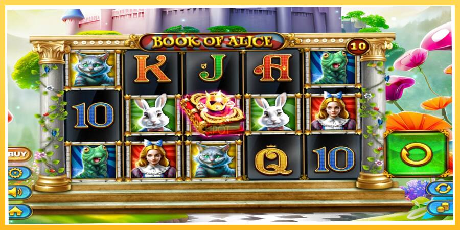 Игровой аппарат Book of Alice - игра на реальные деньги, картинка 1