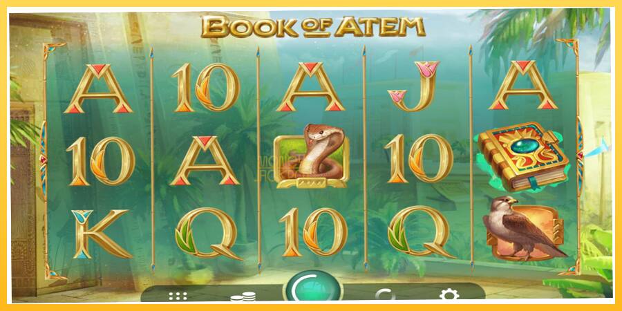 Игровой аппарат Book of Atem - игра на реальные деньги, картинка 1