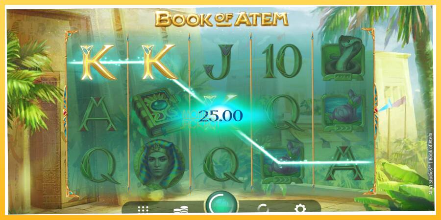 Игровой аппарат Book of Atem - игра на реальные деньги, картинка 2