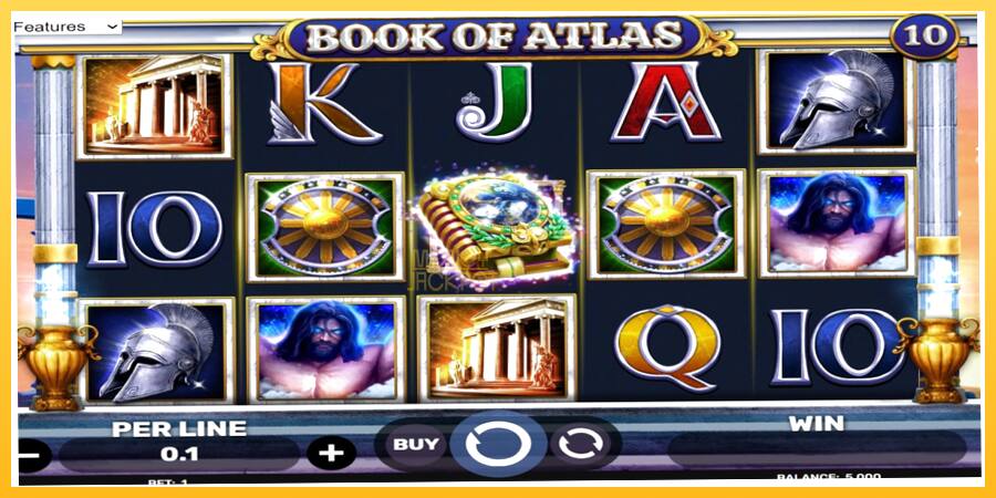 Игровой аппарат Book of Atlas - игра на реальные деньги, картинка 1