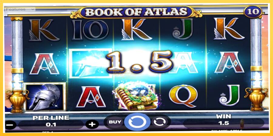 Игровой аппарат Book of Atlas - игра на реальные деньги, картинка 3