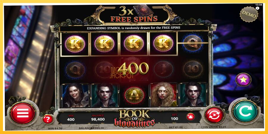 Игровой аппарат Book of Bloodlines - игра на реальные деньги, картинка 4