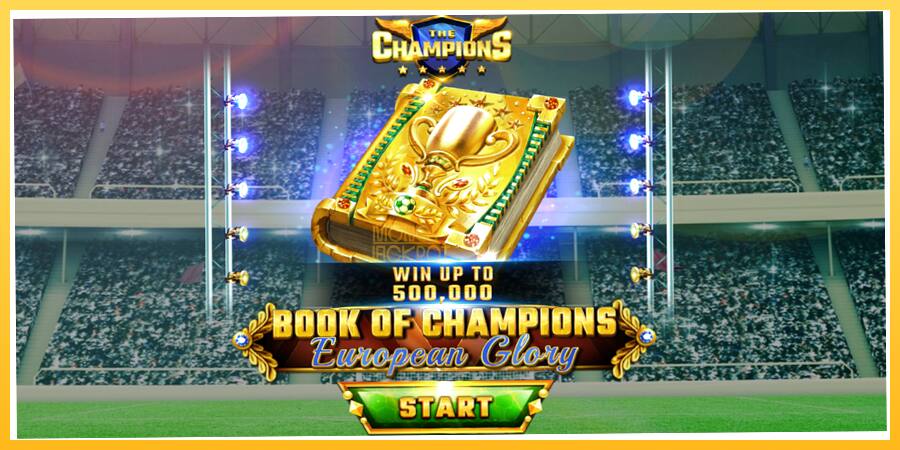 Игровой аппарат Book of Champions - European Glory - игра на реальные деньги, картинка 1