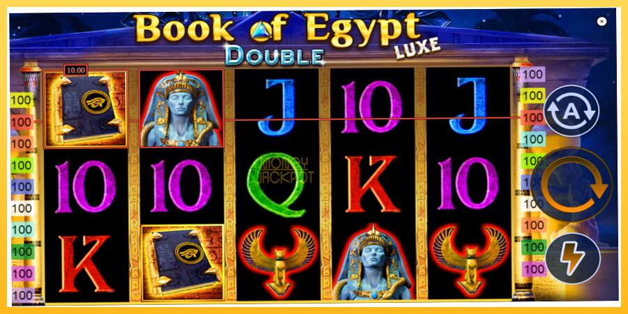 Игровой аппарат Book of Egypt Double Luxe - игра на реальные деньги, картинка 2