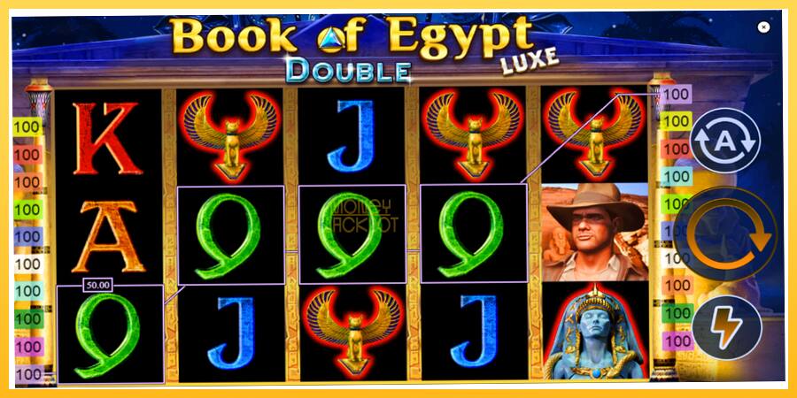 Игровой аппарат Book of Egypt Double Luxe - игра на реальные деньги, картинка 4