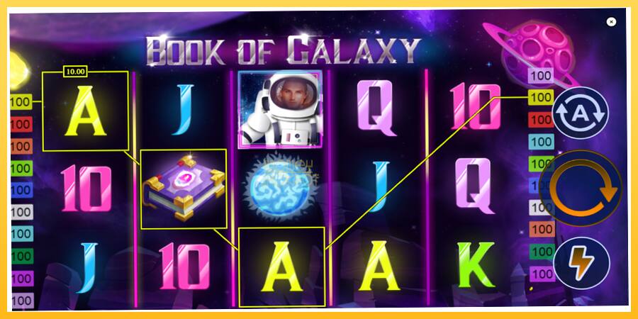 Игровой аппарат Book of Galaxy - игра на реальные деньги, картинка 3