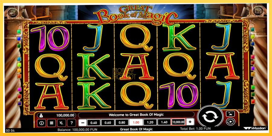 Игровой аппарат Book Of Magic - игра на реальные деньги, картинка 1