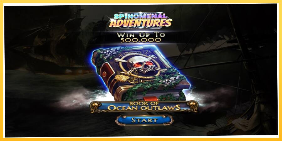 Игровой аппарат Book of Ocean Outlaws - игра на реальные деньги, картинка 1