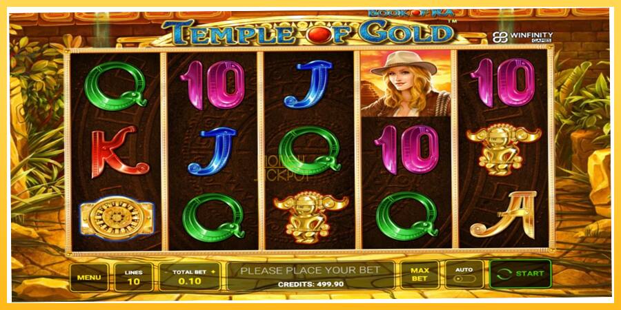 Игровой аппарат Book of Ra Temple of Gold - игра на реальные деньги, картинка 1