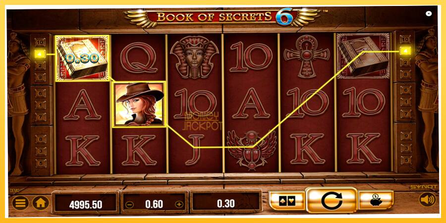 Игровой аппарат Book of Secrets 6 - игра на реальные деньги, картинка 4